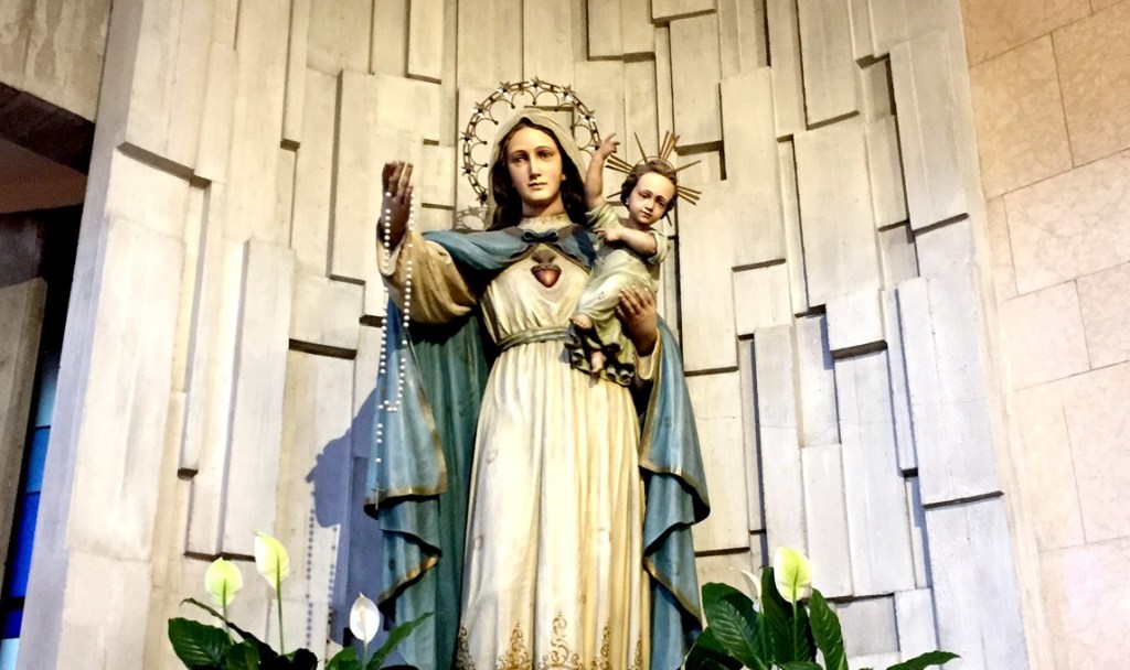 Na święto Najświętszej Maryi Panny&nbsp;Różańcowej