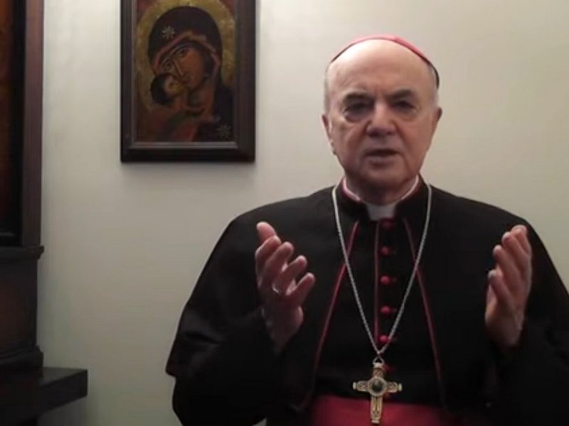 Arcybiskup Carlo Maria Vigano-Jeśli ma dojść do bitwy, niech zastanie nas pod sztandarem Chrystusa&nbsp;Króla!