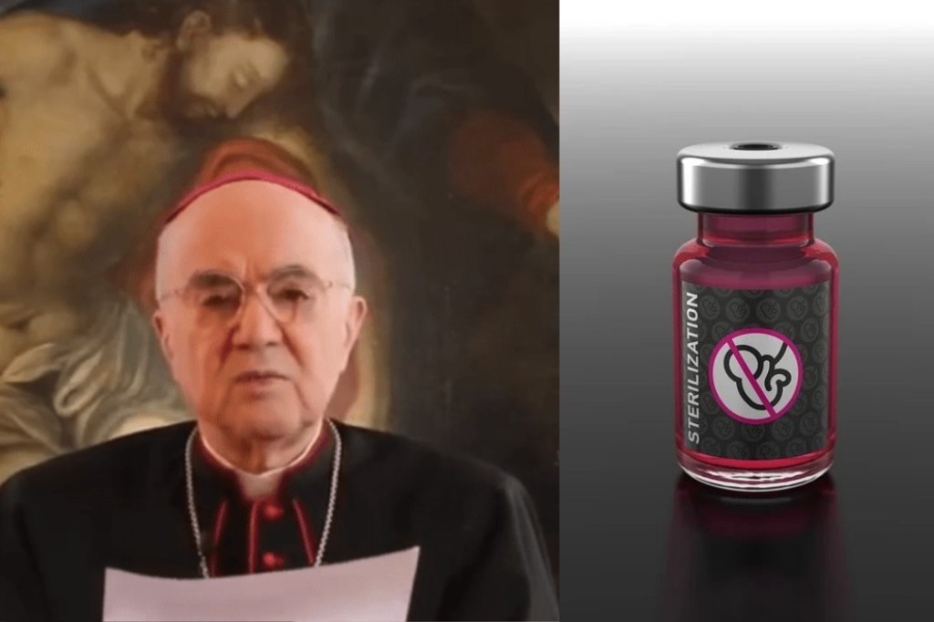 List abp. Vigano –  Alarmujący apel do biskupów w sprawie „szczepień”