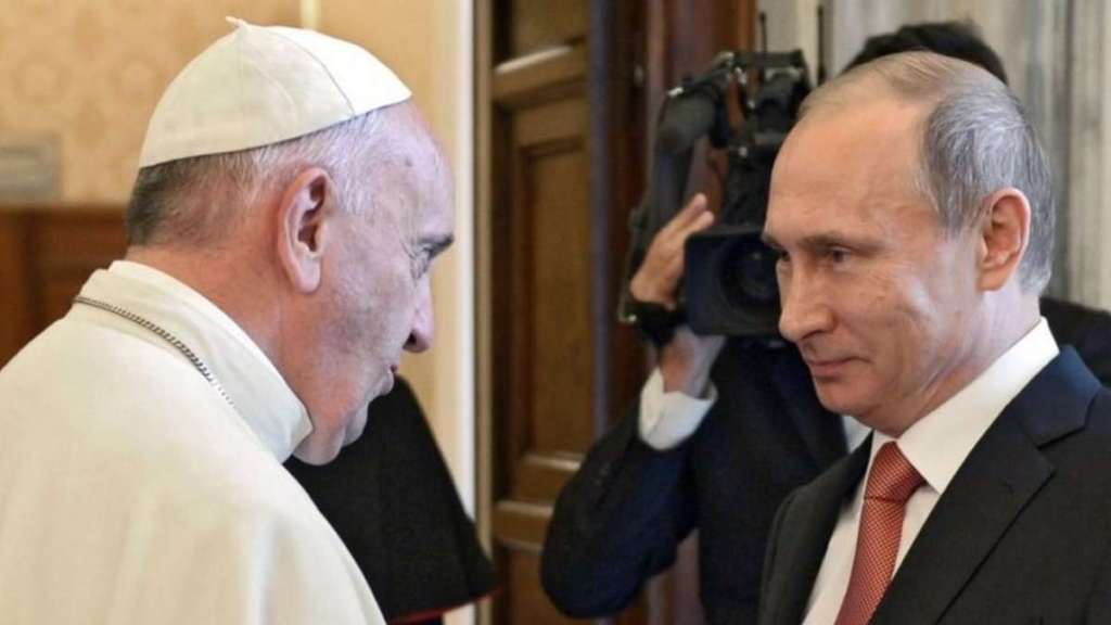 Franciszek chce się spotkać z Putinem. Do Kijowa się nie&nbsp;wybiera.