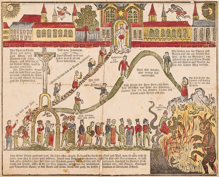 the prowling Bee: You're right – "the way is narrow" –