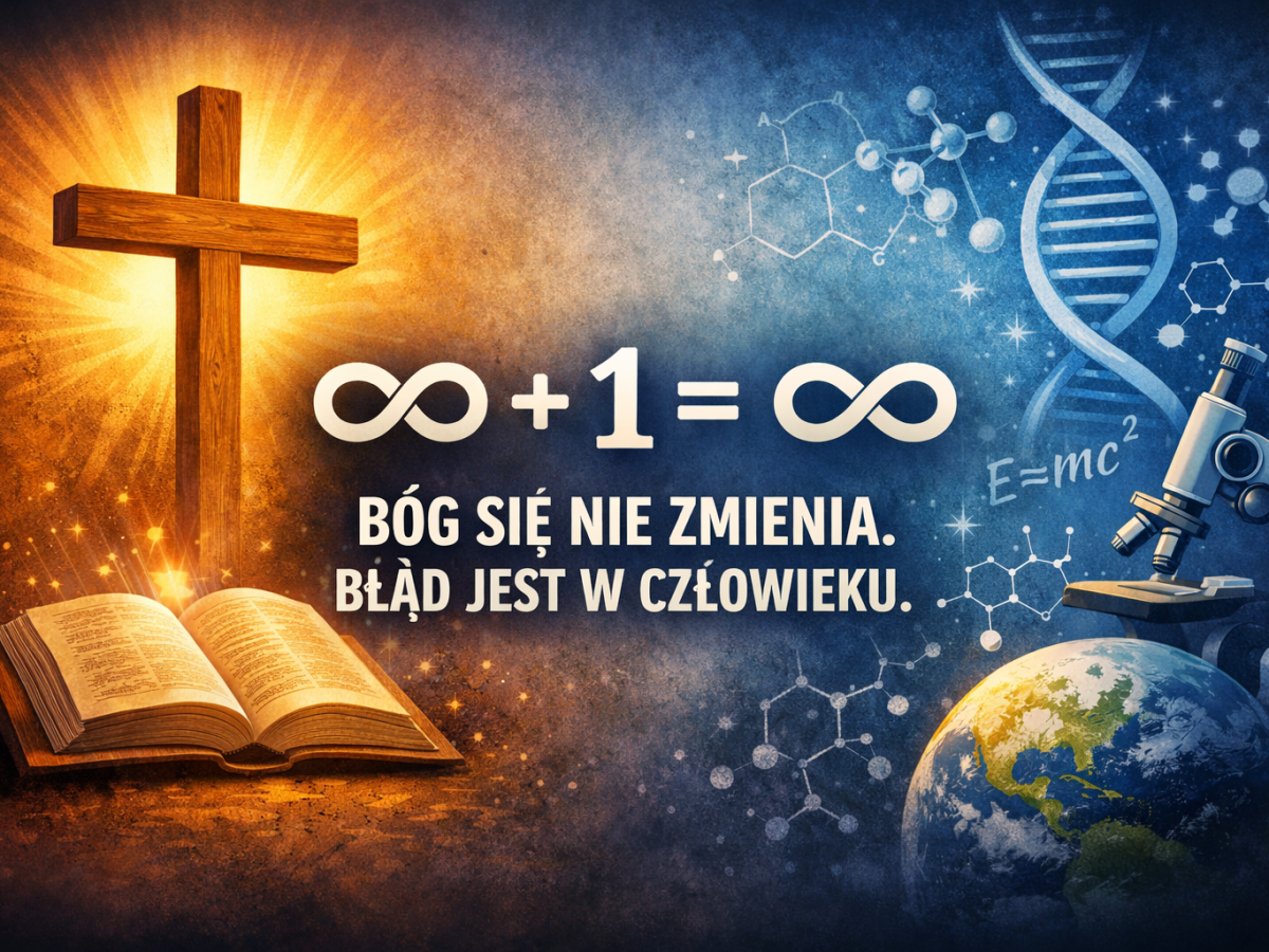 Nie da się wierzyć w Boga i zaprzeczać Jego&nbsp;dziełu!