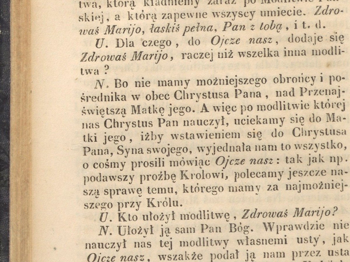Wykład Modlitwy Pańskiej – św. R.&nbsp;Bellarim